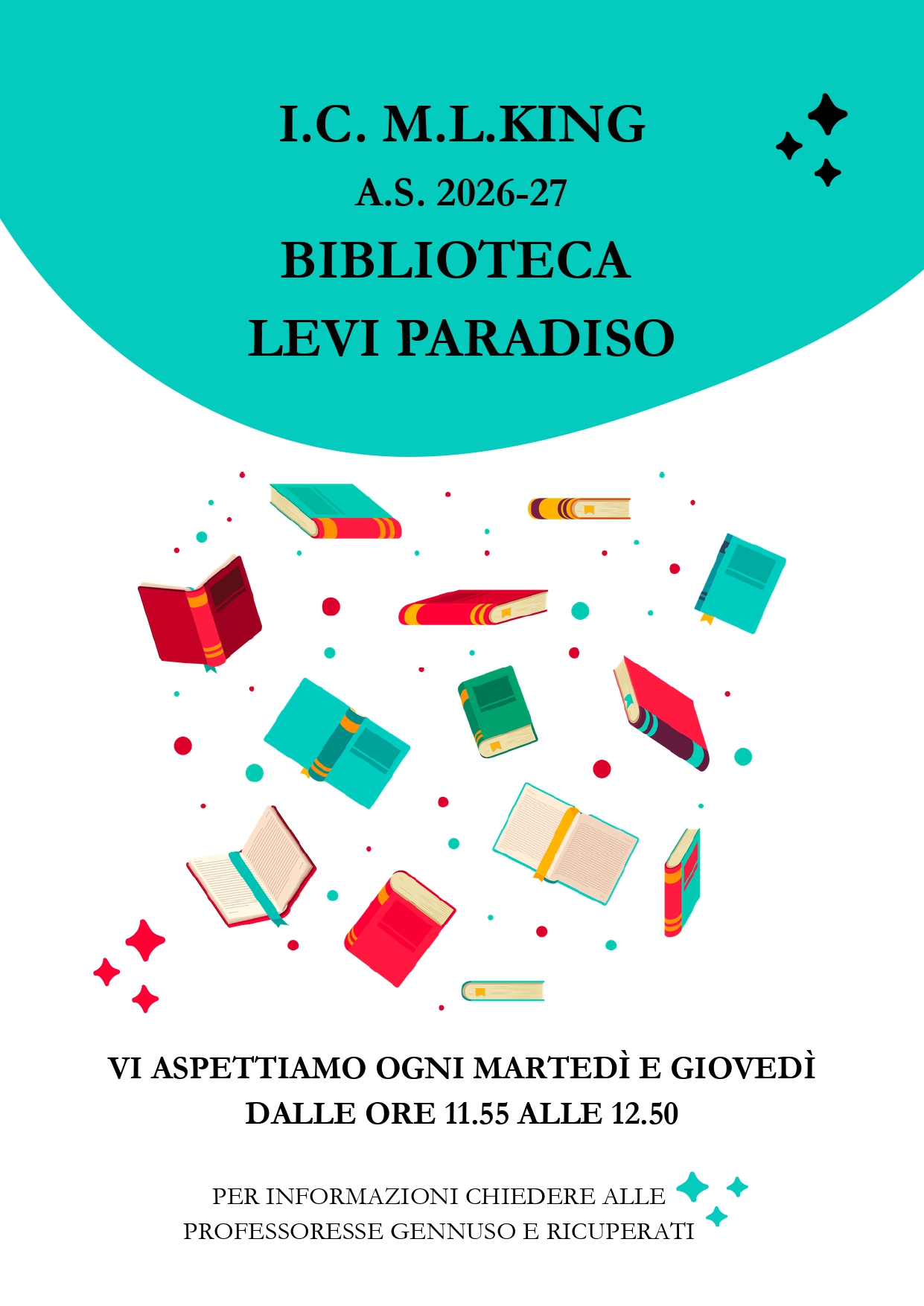 volantino biblioteca Levi 26-27