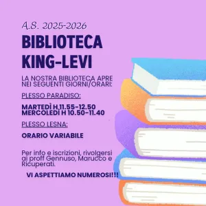 Volantino biblioteca 2025-2026