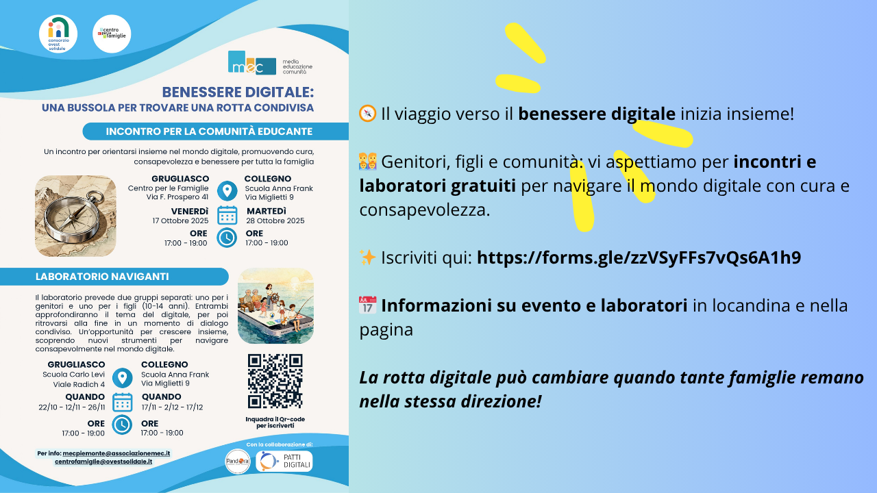 Locandina incontri