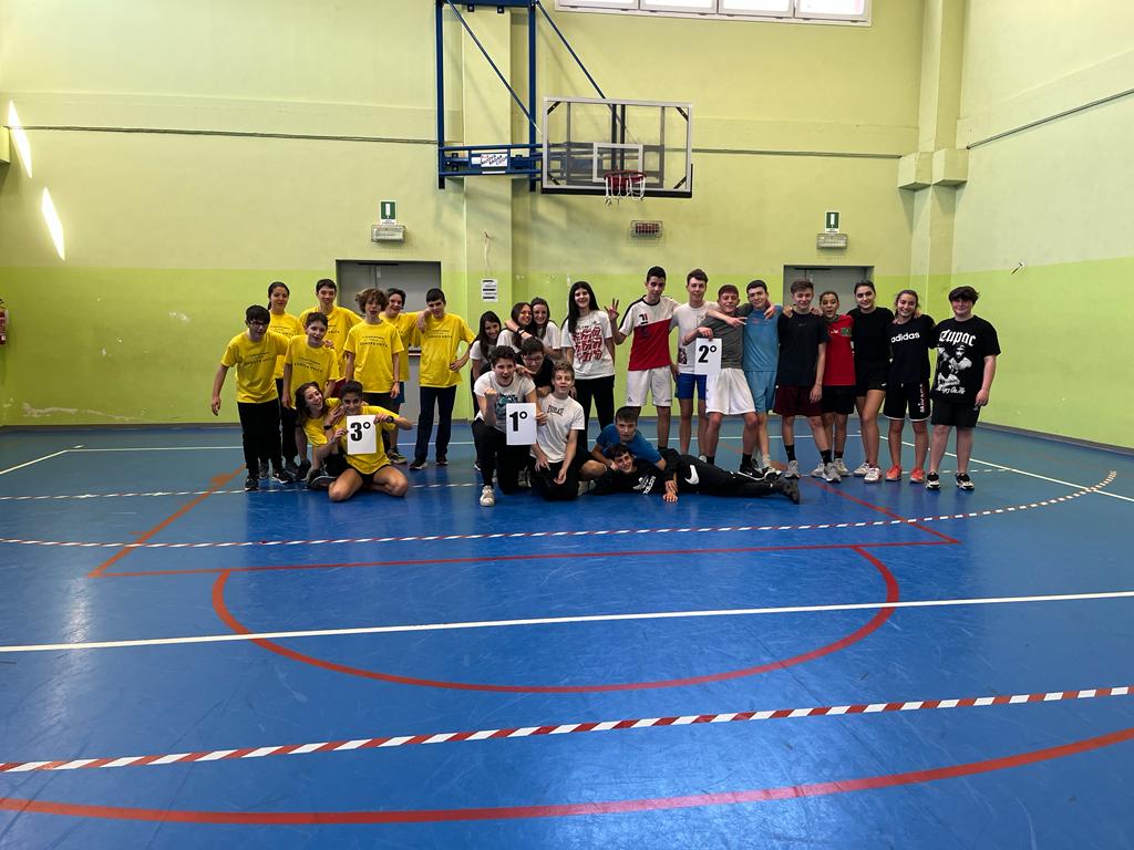 La squadra di hitball vincitrice del primo girone